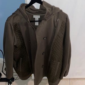 Catherines Woman’s cotton jacket -olive green